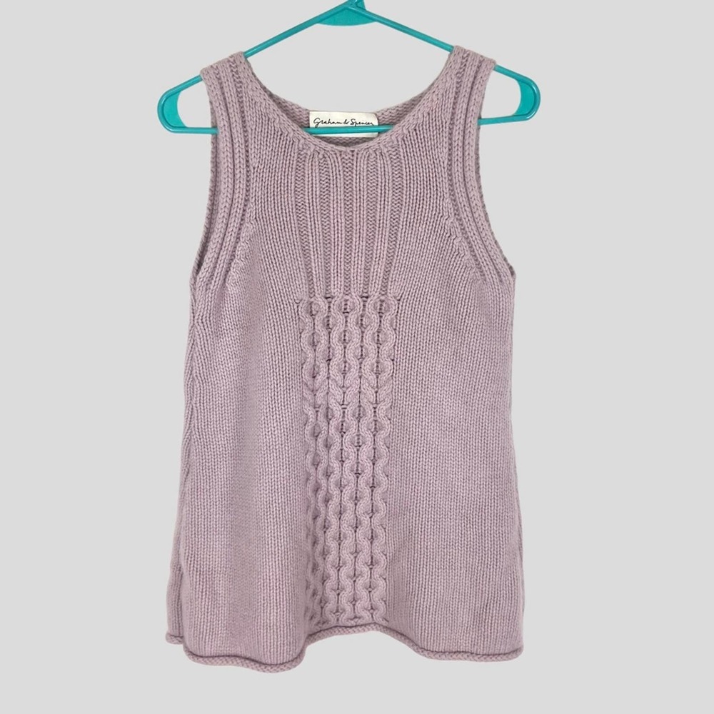Graham & Spencer 100% Cashmere Vest